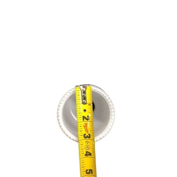 VINTAGE WHITE FROSTED GLASS LAMP SHADES 1 1/2" FITTER 2 QTY Replacement - Picture 6 of 16